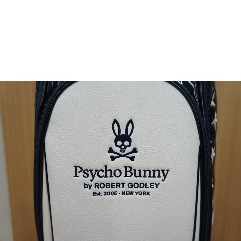 サイコバニー Psycho Bunny トリコロール キャディバッグ