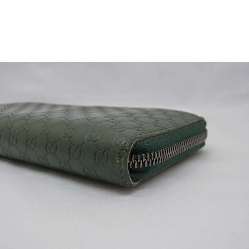 ＧＵＣＣＩ グッチ/グッチシマレザー　ラウンドファスナー財布/244994//203887/Bランク/03