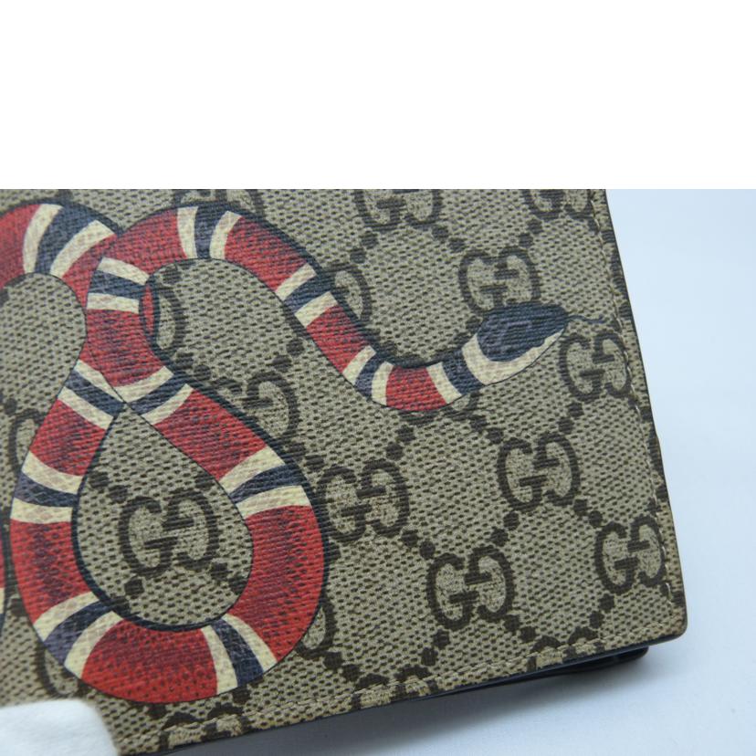 ＧＵＣＣＩ グッチ/　二つ折り財布／スネーク/4512662778//Bランク/03