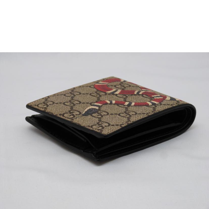 ＧＵＣＣＩ グッチ/　二つ折り財布／スネーク/4512662778//Bランク/03