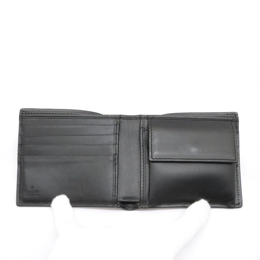 ＧＵＣＣＩ グッチ/　二つ折り財布／スネーク/4512662778//Bランク/03