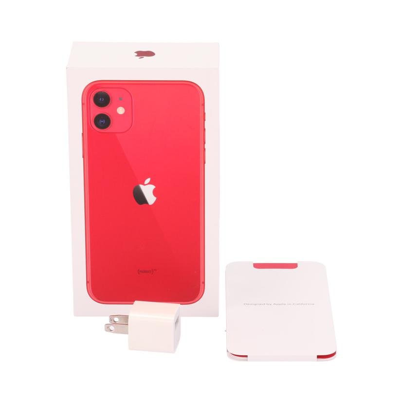 Ａｐｐｌｅ アップル/ｉＰｈｏｎｅ　１１　１２８ＧＢ　ＲＥＤ/MWM32J/A//C6KC78L4N73G/Aランク/05