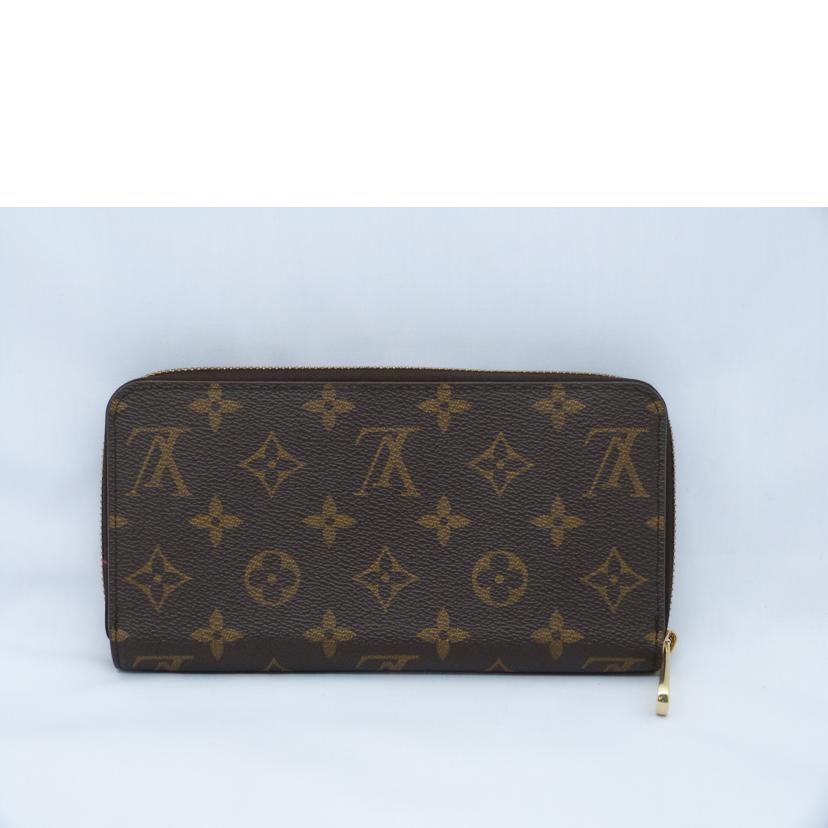 ＬＯＵＩＳ　ＶＵＩＴＴＯＮ ルイ・ヴィトン/ジッピーウォレット／モノグラムフューシャ/M41895//CT3153/ABランク/03