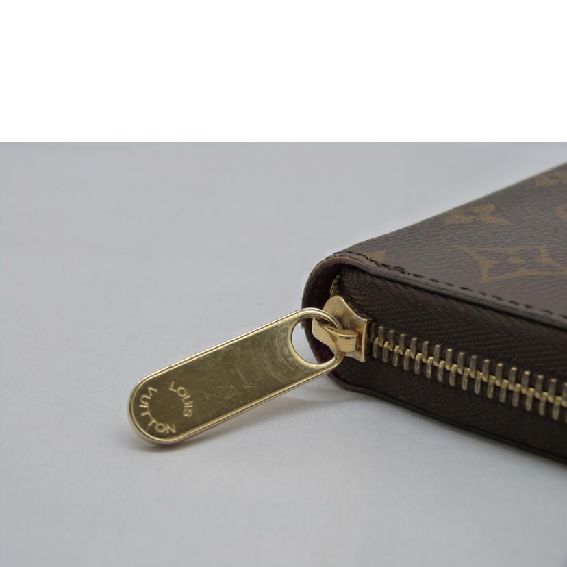 ＬＯＵＩＳ　ＶＵＩＴＴＯＮ ルイ・ヴィトン/ジッピーウォレット／モノグラムフューシャ/M41895//CT3153/ABランク/03