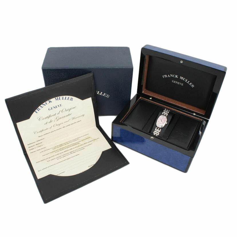 ＦＲＡＮＣＫ　ＭＵＬＬＥＲ フランク・ミュラー　腕時計　/トノウカーベックス・プティ／レディース／クォーツ／ピンク/2502 QZ//2172/Aランク/75