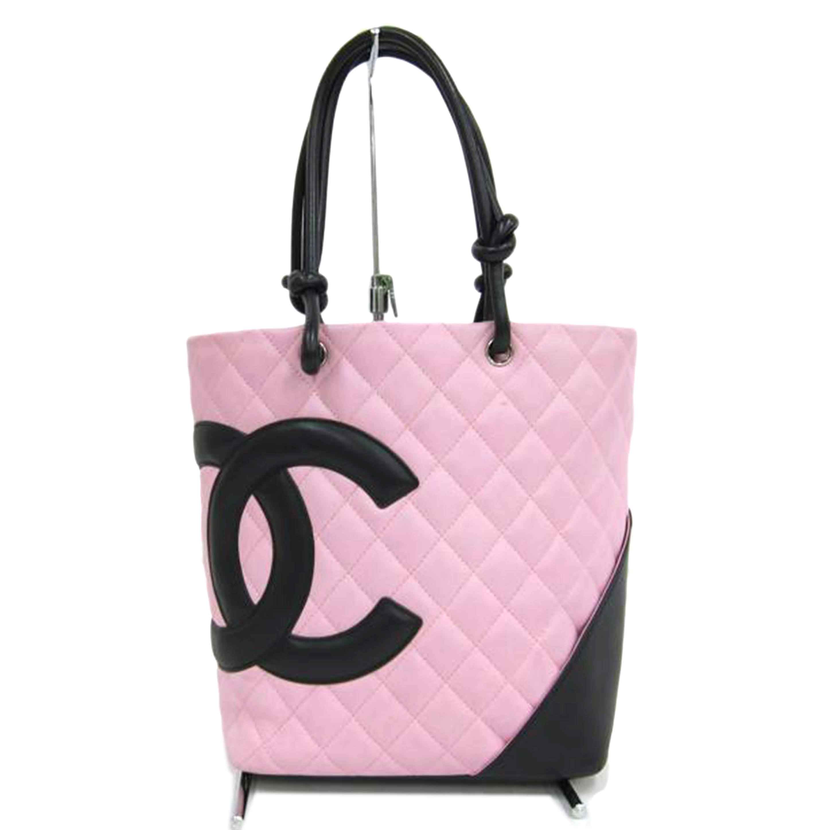ＣＨＡＮＥＬ ｼｬﾈﾙ/カンボンラインミディアムトート／ピンク//8867825/Bランク/82