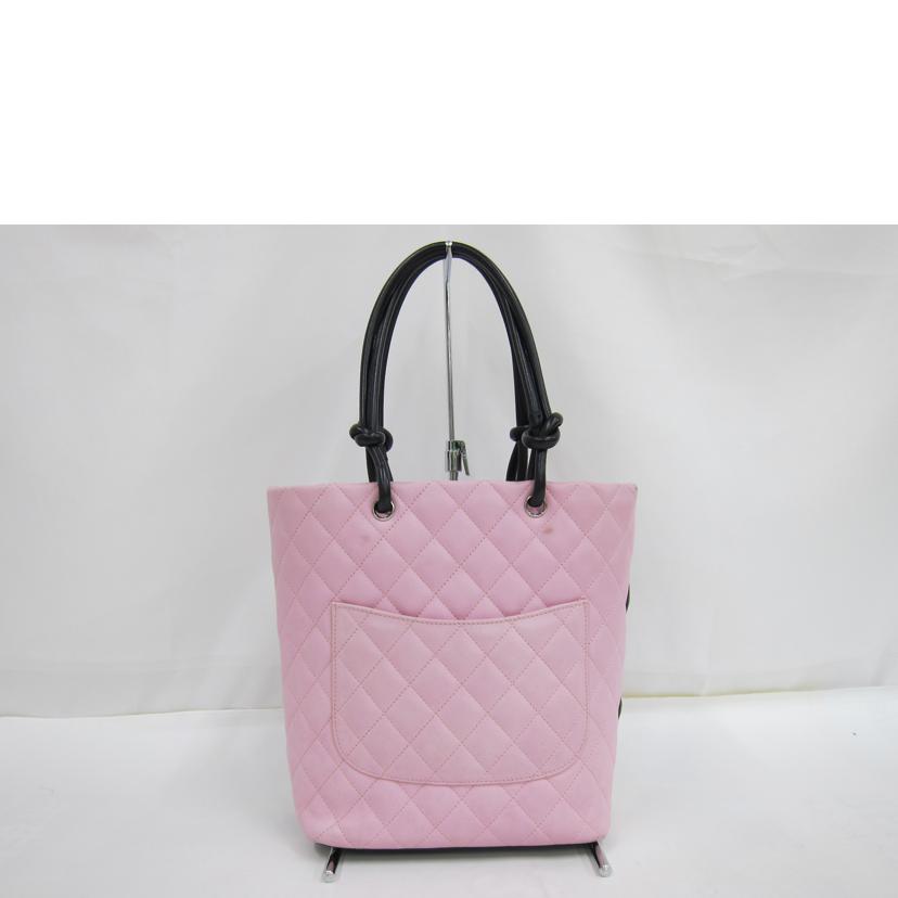 ＣＨＡＮＥＬ ｼｬﾈﾙ/カンボンラインミディアムトート／ピンク//8867825/Bランク/82