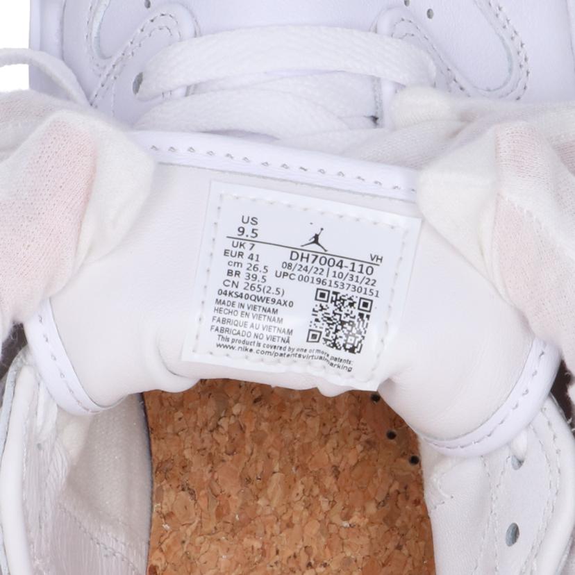 ＮＩＫＥ ナイキ/ＷＭＮＳ　ＡＪ１　ＥＬＥＶＡＴＥ　ＷＨＴ／ＷＨＴ/DH7004 110//SAランク/75