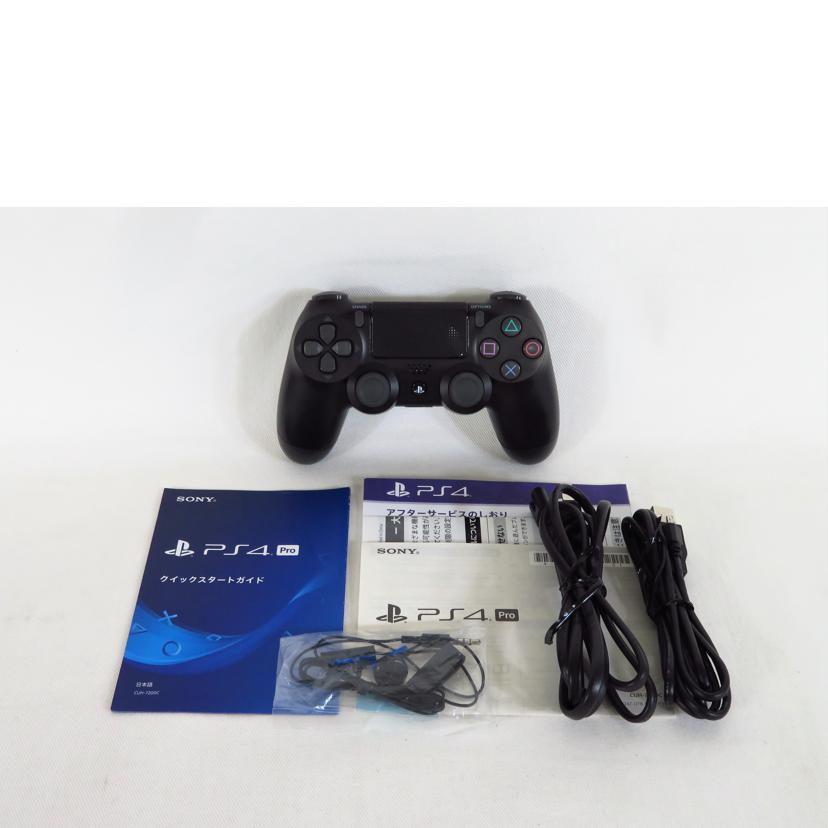 ＳＯＮＹ ソニー/ＰＳ４Ｐｒｏ／２ＴＢ／ジェットブラック/CUH-7200C//1335558/ABランク/81