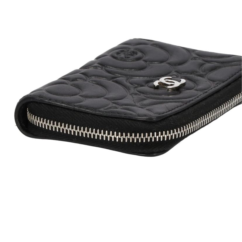 ＣＨＡＮＥＬ シャネル/シャネル　カメリア　ラムスキンコインパース　ＢＬＫ//24685557/ABランク/75