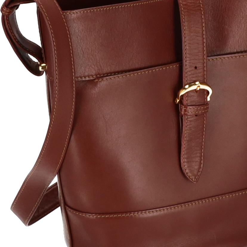 Ｃａｒｔｉｅｒ カルティエ/ヴィンテージマストラインショルダーバック　　ボルドー//288174823/ABランク/75