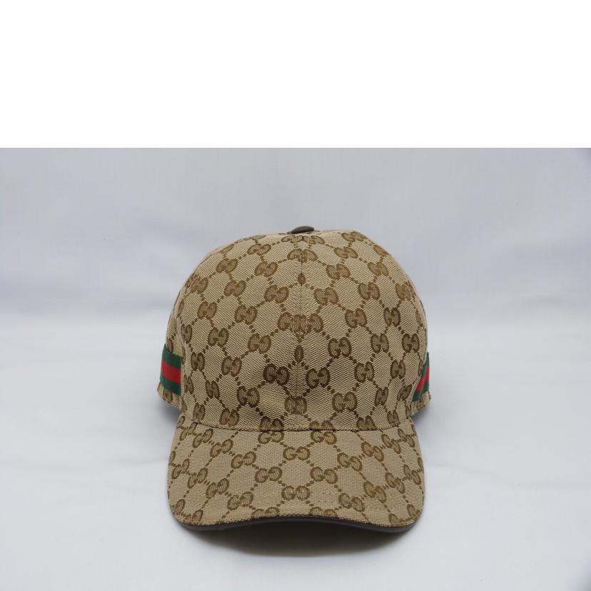 ＧＵＣＣＩ グッチ/ＧＧキャンバス　ベースボールキャップ/200035//539517/Aランク/03