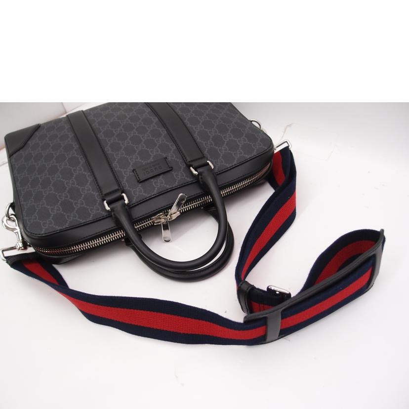 ＧＵＣＣＩ グッチ　ビジネスバッグ　Ａ４対応　２ＷＡＹ　メンズ/ＧＧスプリーム２ｗａｙブリーフケース／ブラック/474135//001998/SAランク/69