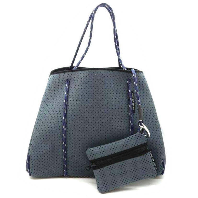 ＳＴＡＴＥ　ＯＦ　ＥＳＣＡＰＥ ｽﾃｲﾄｵﾌﾞｴｽｹｰﾌﾟ/トートバッグ／ポーチ付き／グレー//ABランク/02