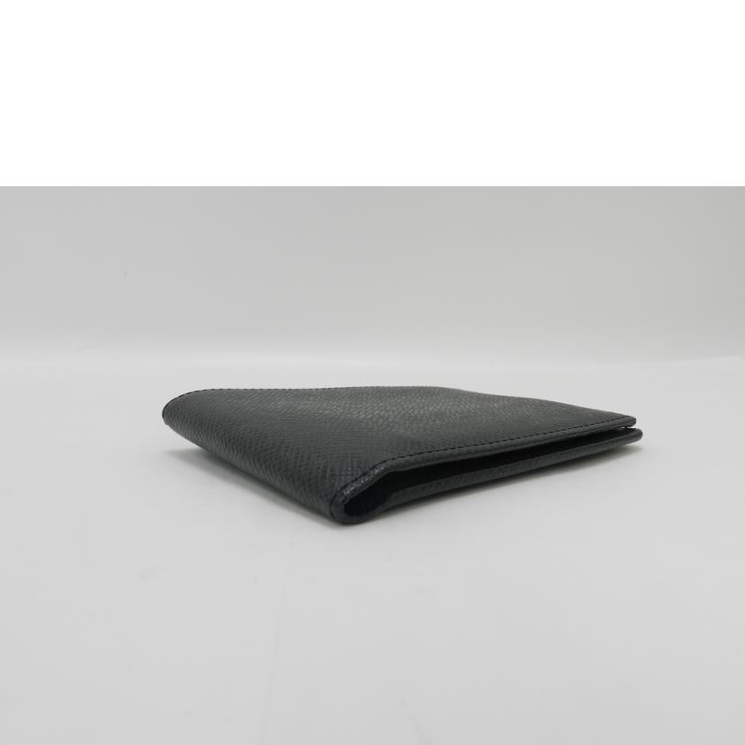 ＬＯＵＩＳ　ＶＵＩＴＴＯＮ ルイヴィトン　二つ折り札入れ　黒　メンズ/ポルトフォイユ・ミュルティプル／タイガ／アルドワーズ/M30531//CT1005/Aランク/69