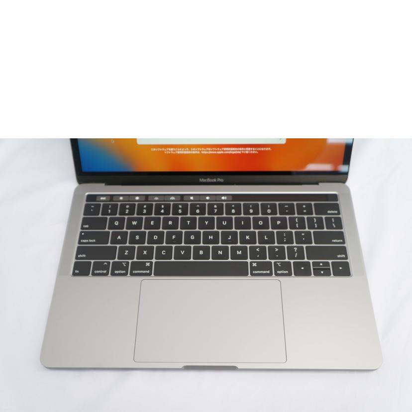 ａｐｐｌｅ アップル/ＭＡＣ　ＢＯＯＫ　ＰＲＯ１３－ｉｎｃｈ（２０１８、ＦＯＵＲ，ＴＨＵＮＤＥＲＢＯＬＴ　３　ＰＯＲＴＳ）/Z07V006C//C02XW7GJHD2/ABランク/07