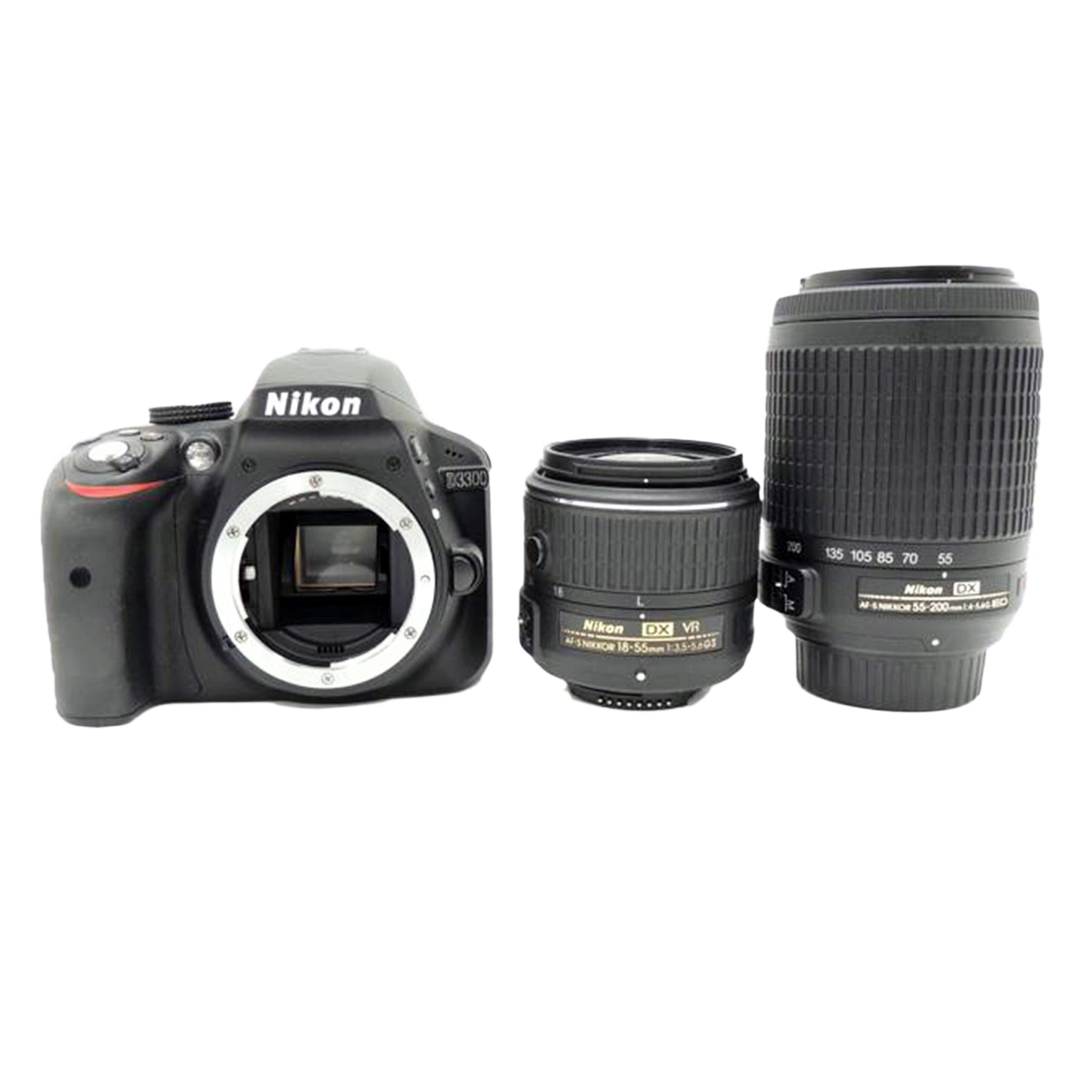 Ｎｉｋｏｎ ニコン/デジタル一眼ダブルズームキット/D3300 W Kit//2026817/ABランク/69