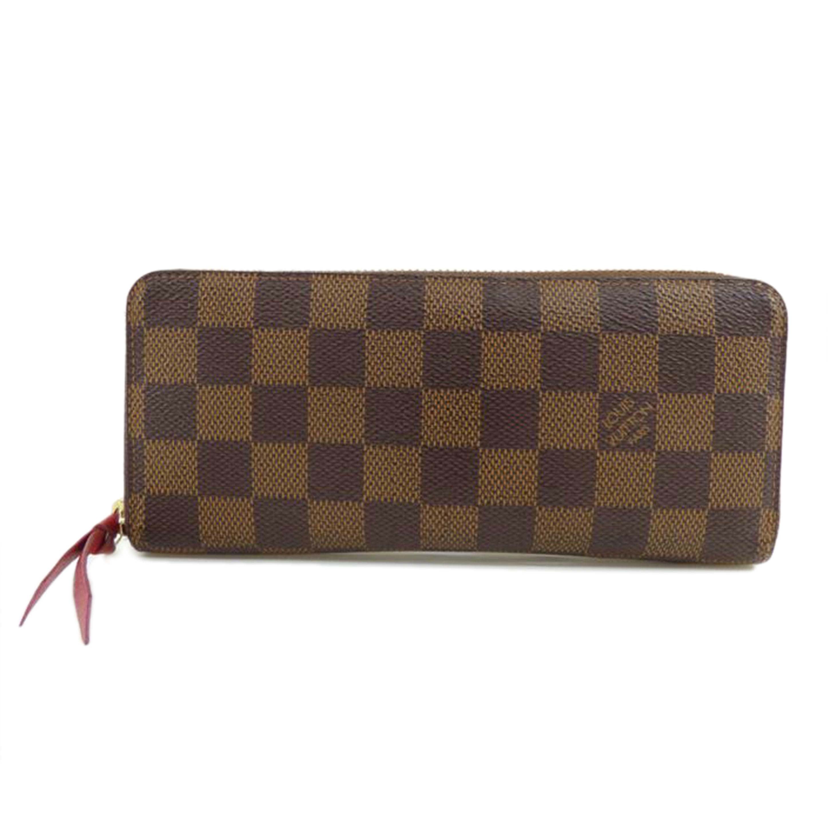 ＬＯＵＩＳ　ＶＵＩＴＴＯＮ ルイ・ヴィトン/ポルトフォイユ・クレマンス／ダミエ・エベヌ/N60534//CA3196/Bランク/64