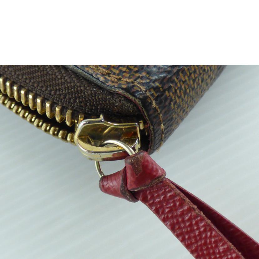 ＬＯＵＩＳ　ＶＵＩＴＴＯＮ ルイ・ヴィトン/ポルトフォイユ・クレマンス／ダミエ・エベヌ/N60534//CA3196/Bランク/64