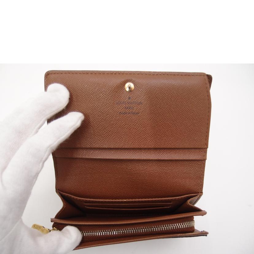 ＬＯＵＩＳ　ＶＵＩＴＴＯＮ ルイヴィトン　二つ折り財布　Ｌ字ファスナー　レディース　メンズ/ポルトフォイユ・トレゾール／モノグラム/M61736//CA0039/ABランク/69