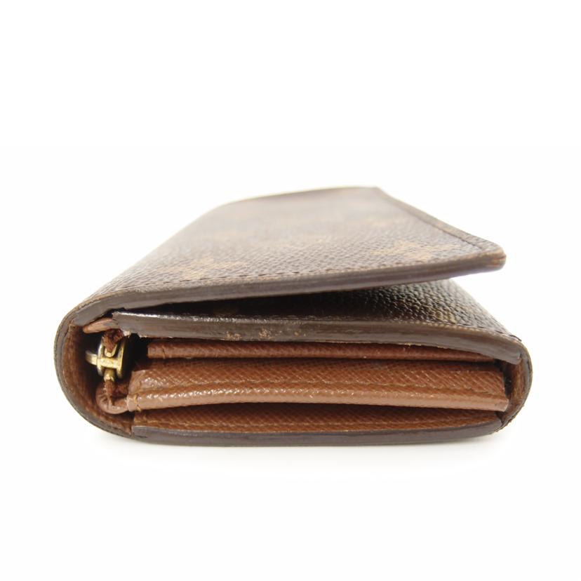 ＬＯＵＩＳ　ＶＵＩＴＴＯＮ ルイヴィトン　二つ折り財布　Ｌ字ファスナー　レディース　メンズ/ポルトフォイユ・トレゾール／モノグラム/M61736//CA0039/ABランク/69