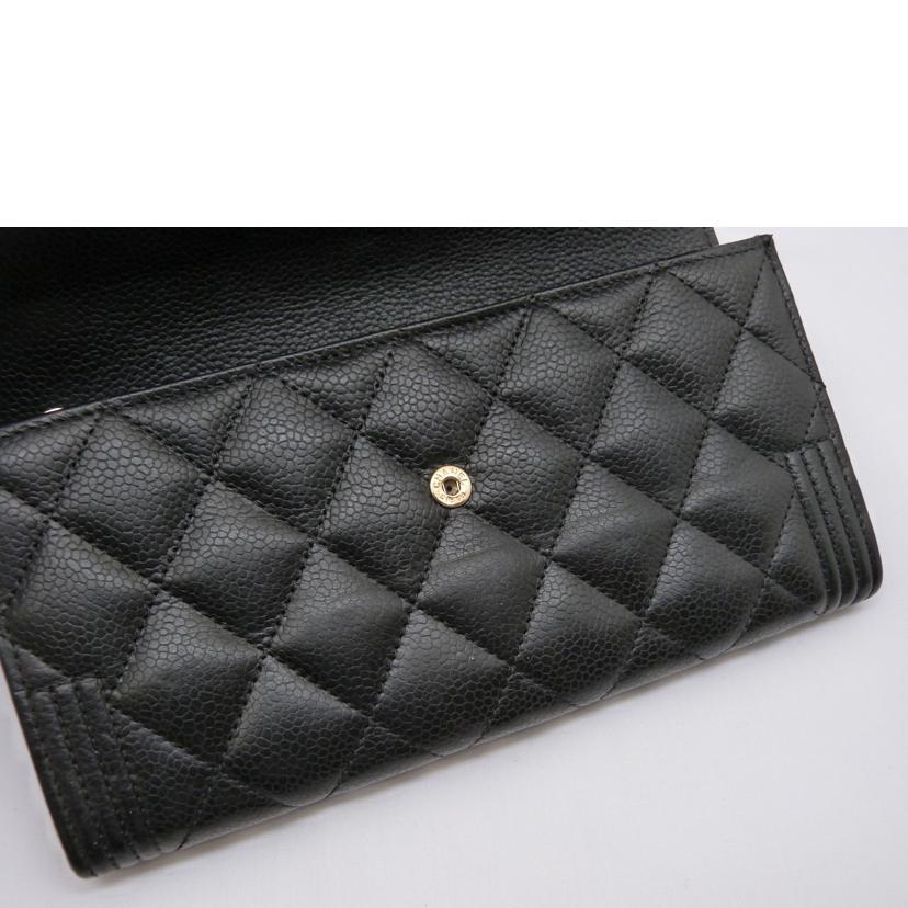 ＣＨＡＮＥＬ シャネル/ボーイシャネル　ロングフラップウォレット/A80286//29068956/ABランク/03