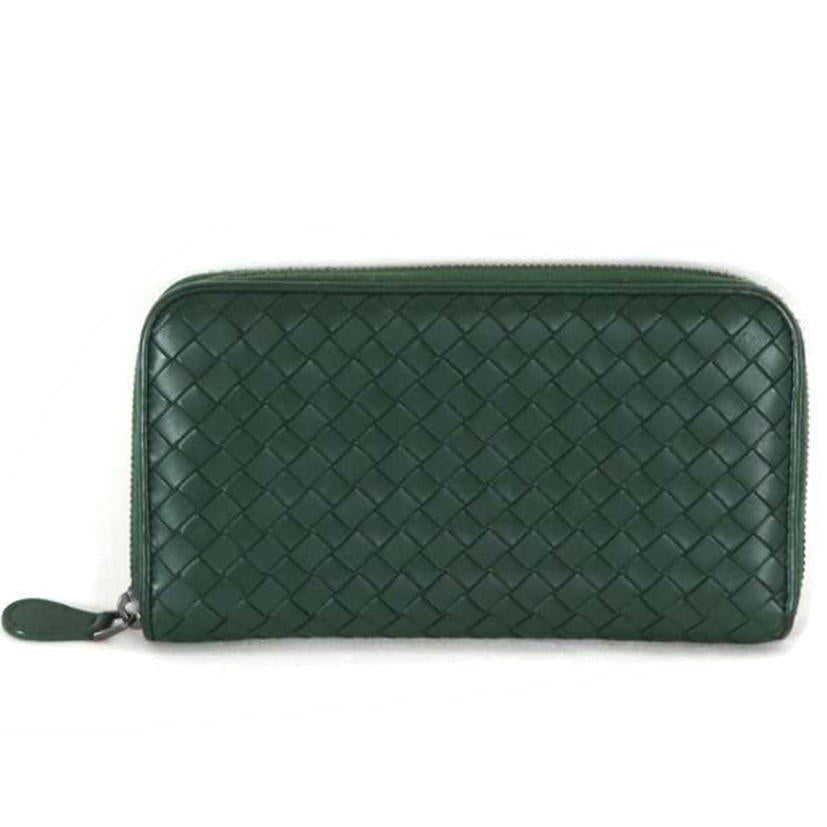 ＢＯＴＴＥＧＡ　ＶＥＮＥＴＡ ボッテガ・ヴェネタ/イントレチャート　ジップアラウンド長財布//ABランク/81