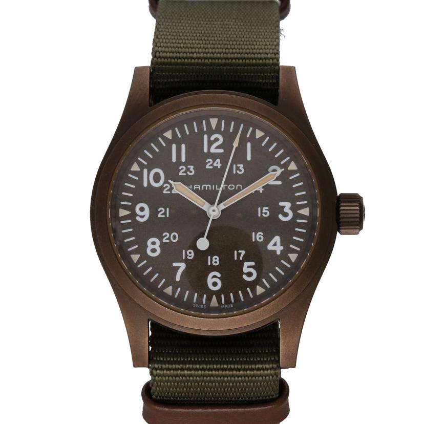 ＨＡＭＩＬＴＯＮ ハミルトン/カーキフィールドメカニカル３８ｍｍ／手巻き/H69449961//S85 6TX T8V/SAランク/07