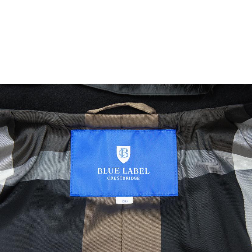 ＢＬＵＥＬＡＢＥＬ　ＣＲＥＳＴＢＲＩＤＧＥ ブルーレーベルクレストブリッジ/ウールコートファー付き//Aランク/75