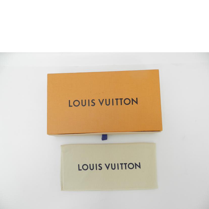 ＬＯＵＩＳ ＶＵＩＴＴＯＮ ルイヴィトン ラウンドファスナー長財布 青 ...