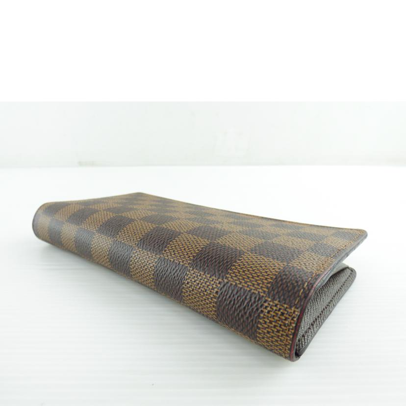 ＬＯＵＩＳ　ＶＵＩＴＴＯＮ ルイ・ヴィトン/ポルトフォイユ・ブラザ／ダミエ・エベヌ/N60017//TN0116/Bランク/64