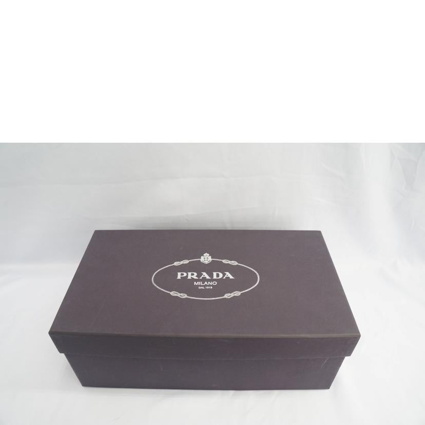 ＰＲＡＤＡ プラダ/ロゴサフィアーノレザーミュールヒール　ＢＬＫ/1XX456//ABランク/07