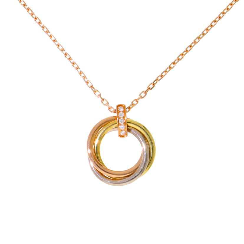 Ｃａｒｔｉｅｒ カルティエ/Ｃａｒｔｉｅｒ　トリニティネックレス/9265410034248//XY1482/ABランク/75