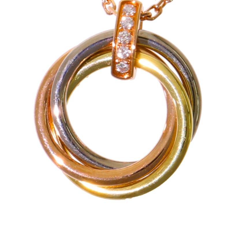 Ｃａｒｔｉｅｒ カルティエ/Ｃａｒｔｉｅｒ　トリニティネックレス/9265410034248//XY1482/ABランク/75