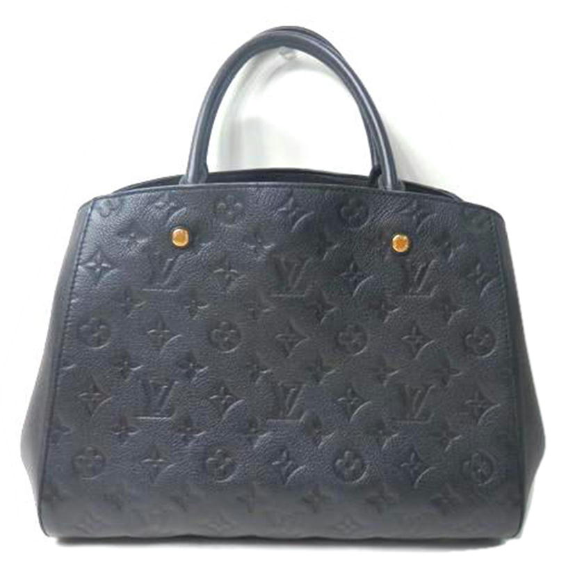 LOUIS VUITTON ルイ･ヴィトン/モンテーニュMM/モノグラム･アンプラント/ノワール/M41048/SF1***/Bランク/84【中古】