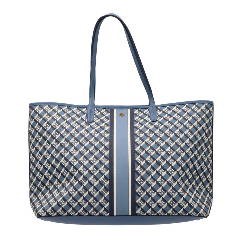 ＴＯＲＹ　ＢＵＲＣＨ トリーバーチ/ジオロゴトートバッグ　ブルー系/10011011//ABランク/75