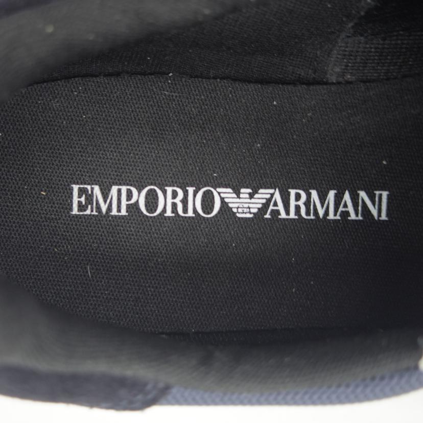 ＥＭＰＯＲＩＯ　ＡＲＭＡＮＩ エンポリオアルマーニ/エンボスロゴスニーカー/X4X215 XL200//Aランク/75