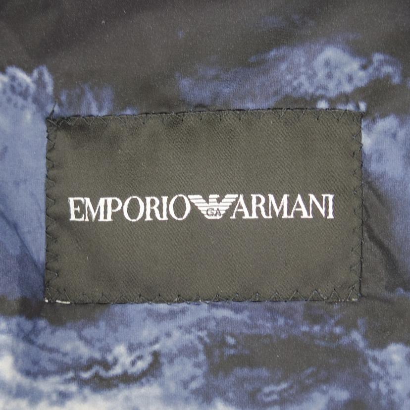 ＥＭＰＯＲＩＯ　ＡＲＭＡＮＩ エンポリオアルマーニ/ナイロンパーカー　マウンテン柄　ＢＬＵ／ＷＨＴ／ＢＬＫ/51R410//Bランク/75