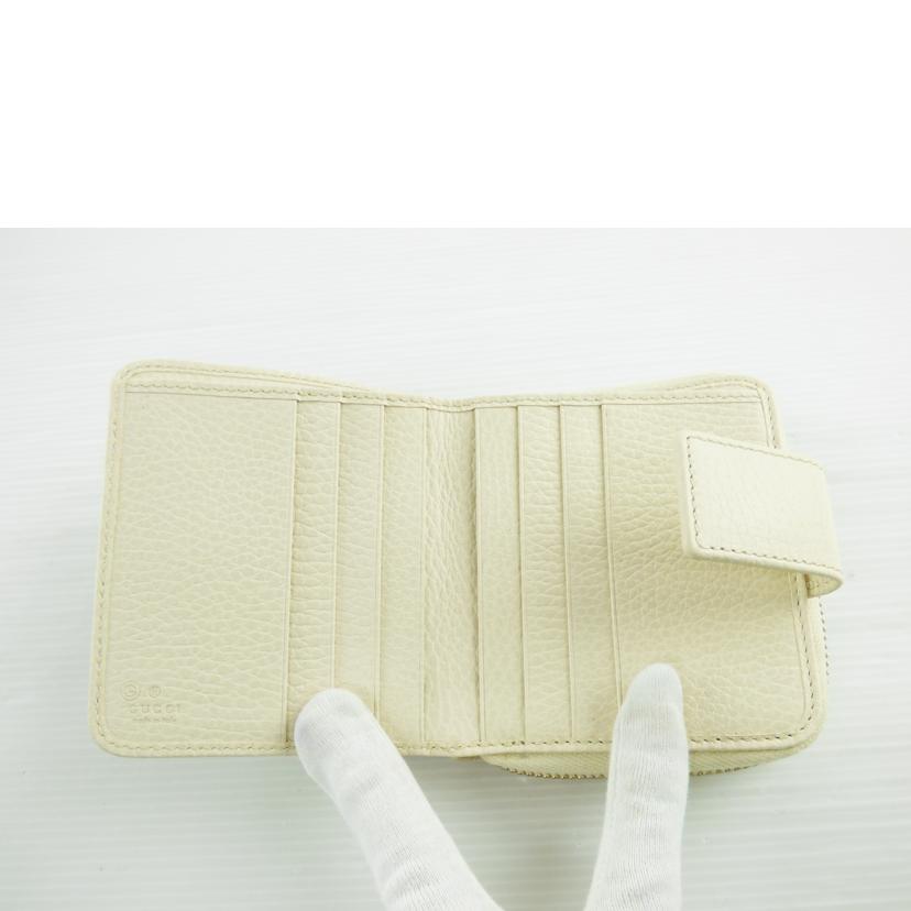 ＧＵＣＣＩ グッチ/２つ折り財布/346056//534563/Aランク/64