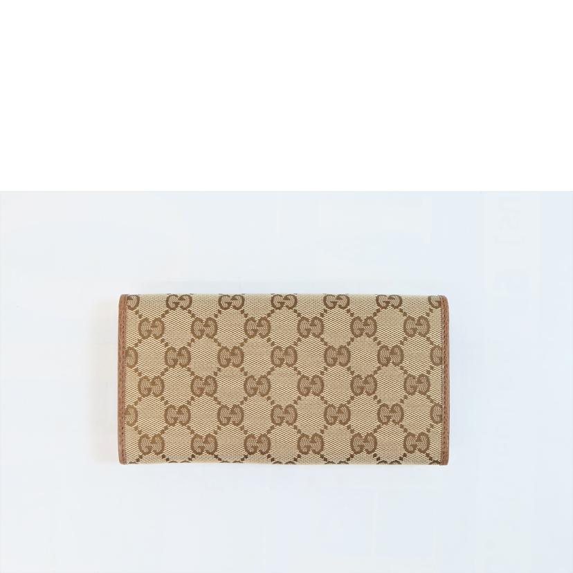 　　ＧＵＣＣＩ グッチ/ＧＧキャンバスフラップ二つ折長財布/346058//490**/Sランク/71