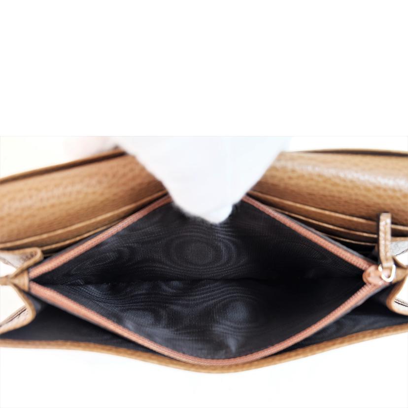 　　ＧＵＣＣＩ グッチ/ＧＧキャンバスフラップ二つ折長財布/346058//490**/Sランク/71