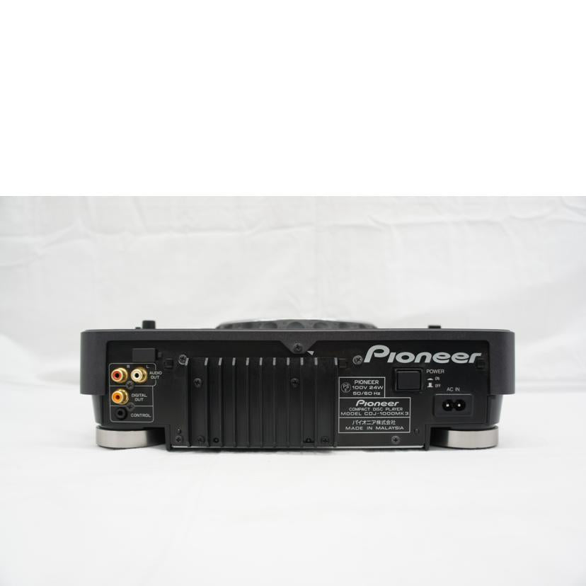 Ｐｉｏｎｅｅｒ パイオニア/ＣＤＪ/CDJ-1000MK3//HIMP004891JP/BCランク/05