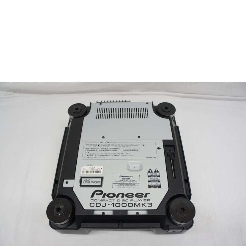 Ｐｉｏｎｅｅｒ パイオニア/ＣＤＪ/CDJ-1000MK3//HIMP004891JP/BCランク/05