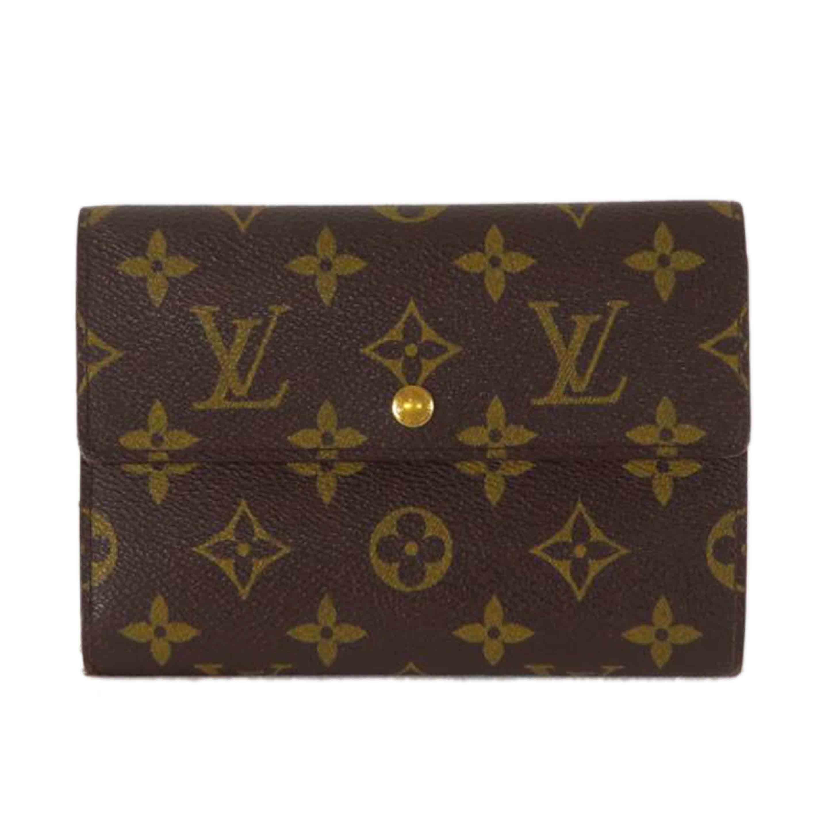 ＬＯＵＩＳ　ＶＵＩＴＴＯＮ ルイヴィトン/ポルトトレゾールエテュイシェキ　／　モノグラム/M61200//SP0***/Bランク/81