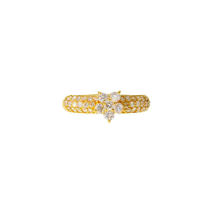 /　ＰＶ／Ｋ１８ダイヤリング０．６５ｃｔ//Aランク/75