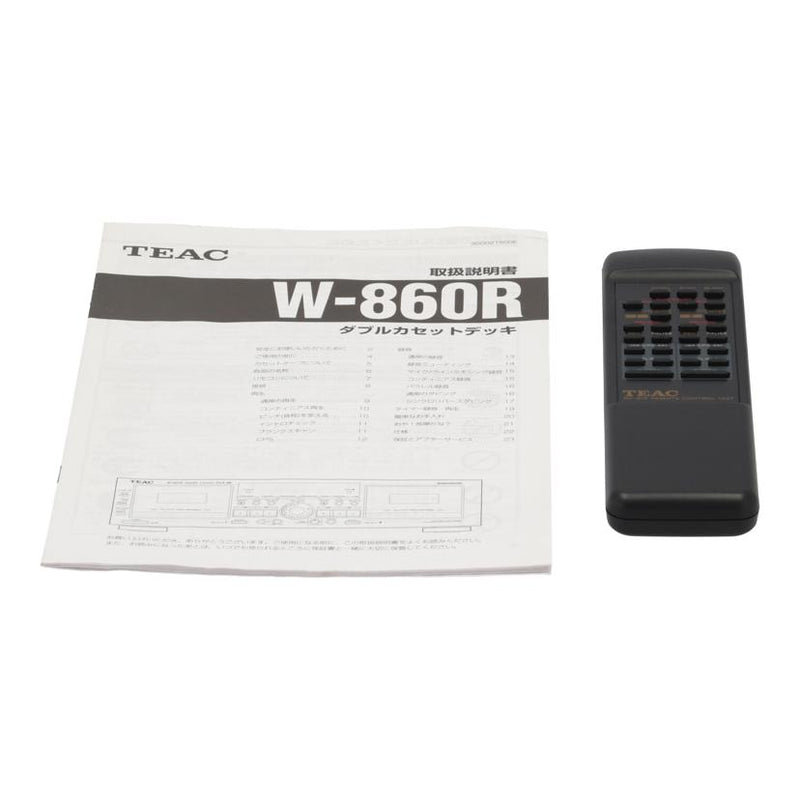 TEAC ダブルカセットデッキ W-860R-