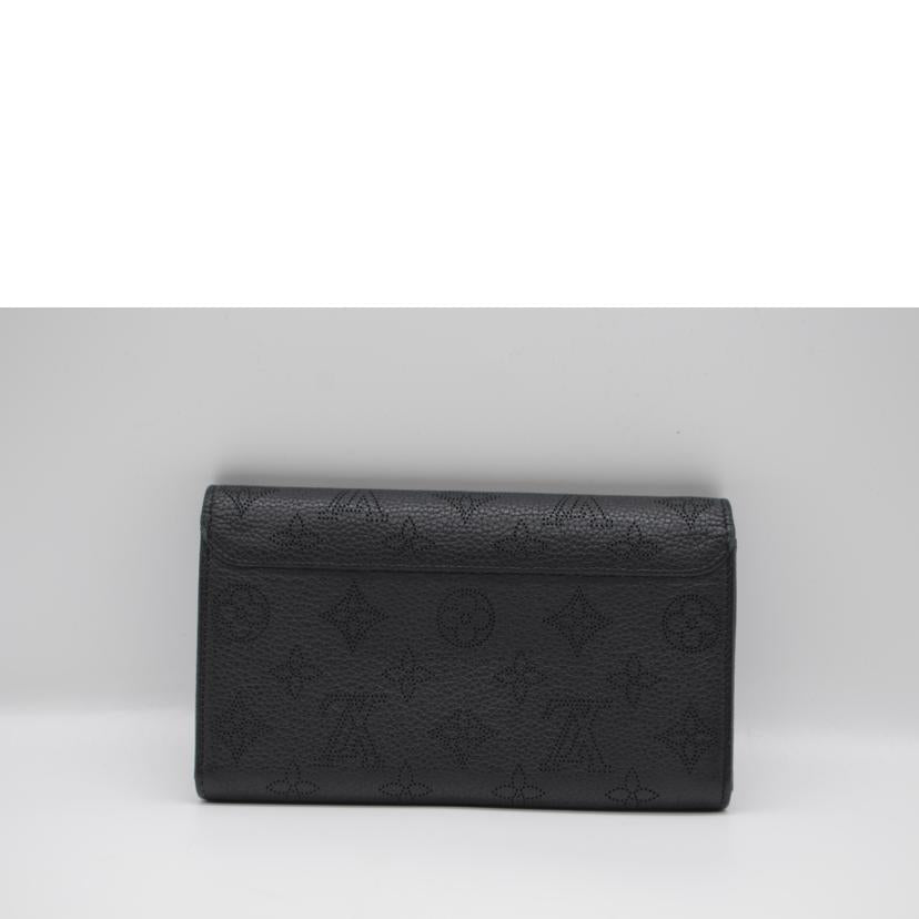 ＬＶ ルイヴィトン/ポルトフォイユ・イリス／モノグラム・マヒナ／ノワール／/M60143//TN2135/ABランク/89