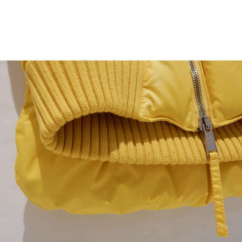 DSQUAREDディースクエアードダウンベスト(イエロー)