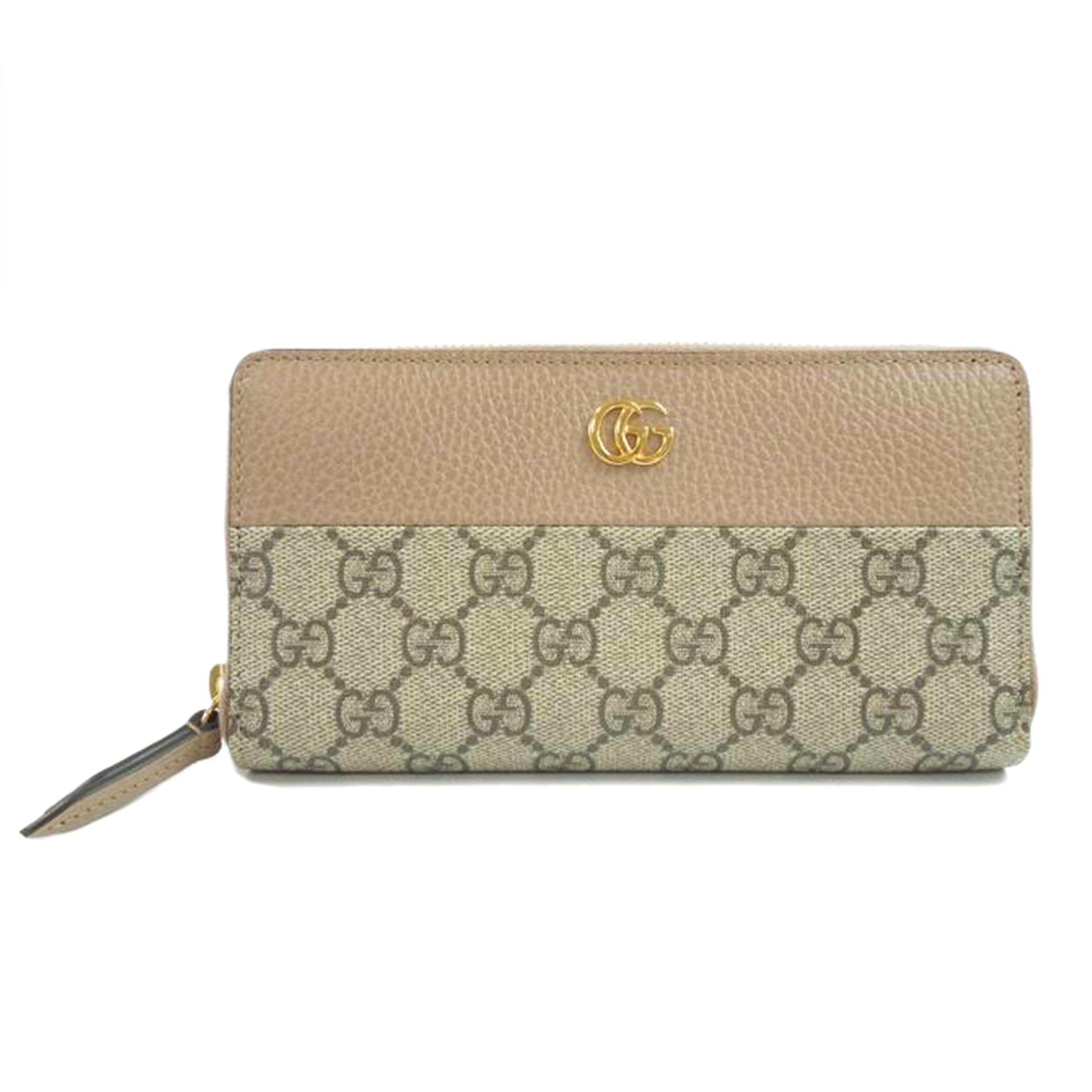 ＧＵＣＣＩ グッチ/ＧＧマンモートダブルＧラウンドファスナー長財布/456117//0959/Aランク/83