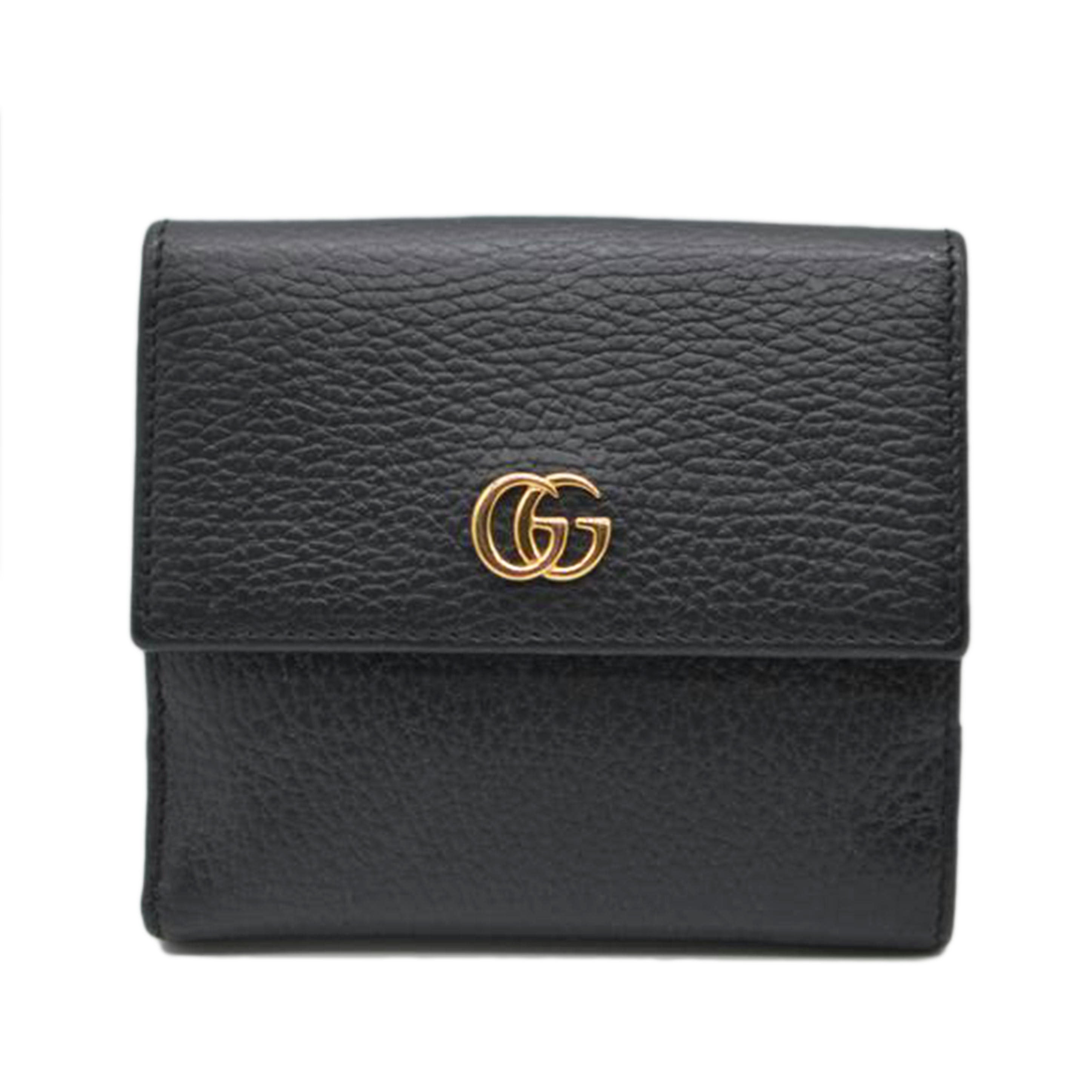 ＧＵＣＣＩ グッチ/ＧＧプチマーモントコンパクトレザー財布/456122//496334/ABランク/89